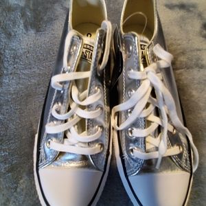 Converse metalic sneakers